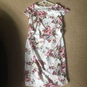 Beautiful floral dress.